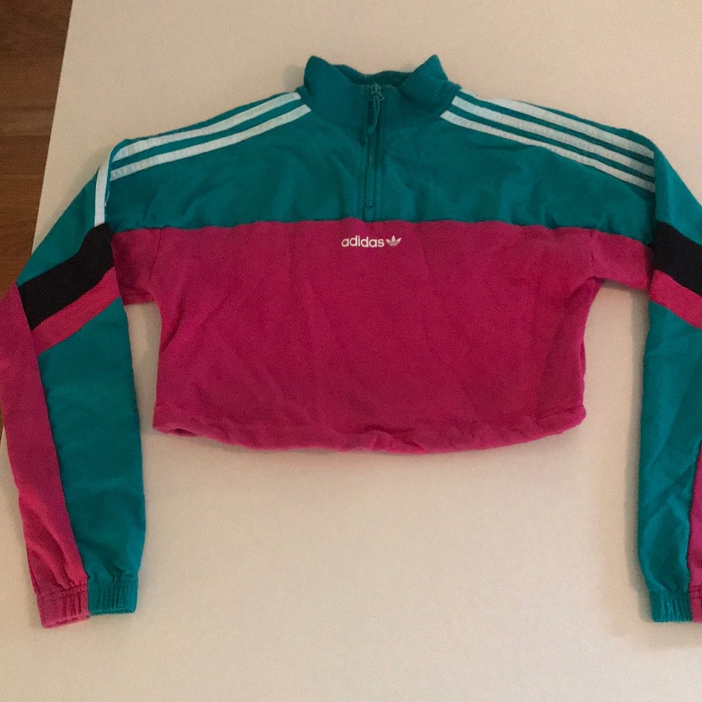 90’s XS cropped ADIDAS sweatshirt